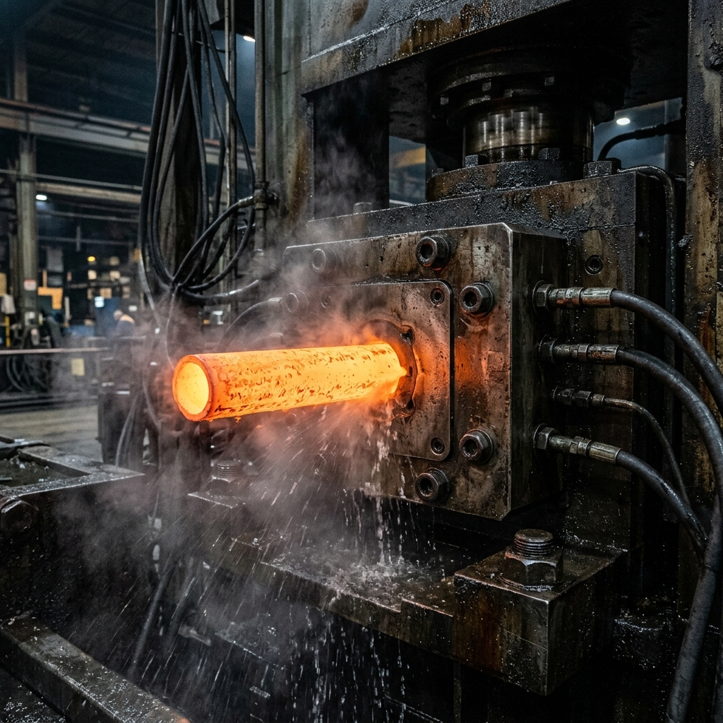 Industrial extrusion process