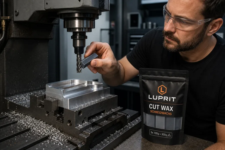 Fraesen von Aluminium mit CUT WAX